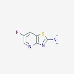 Structure of 6-Fluorothiazolo[4,5-b]pyridin-2-amine
