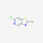 Structure of Thiazolo[4,5-b]pyridine, 6-bromo-5-methyl-2-[(2,2,2-trifluoroethyl)sulfonyl]-