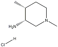 Structure of (3R,4R)-4-dimethylpiperidin-3-amine HCl