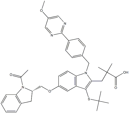 Chemical structure of AM-679