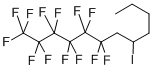 Structure of 7,7,8,8,9,9,10,10,11,11,12,12,12-TRIDECAFLUORO-5-IODODODECANE