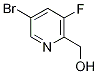Structure of (5-bromo-3-fluoropyridin-2-yl)methanol