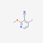 Structure of 4-iodo-2-methoxynicotinonitrile(SALTDATA: FREE)