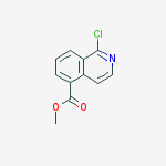 Structure of Methyl 1-chloroisoquinoline-5-carboxylate