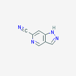 Structure of 1H-Pyrrolo[3,2-b]pyridine, 5-(2-piperidinyl)-