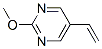 Structure of Pyrimidine,5-ethenyl-2-methoxy-