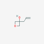 3-prop-2-enyloxetan-3-ol结构式