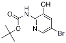 Structure of tert-butyl 5-bromo-3-hydroxypyridin-2-ylcarbamate