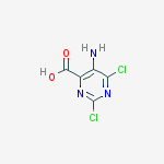 Structure of 5-Amino-2,6-dichloropyrimidine-4-carboxylic acid