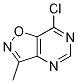 Structure of 7-chloro-3-methylisoxazolo[4,5-d]pyrimidine