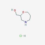 Structure of 2-(Hydroxymethyl)homomorpholine Hydrochloride