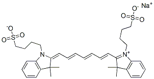 Structure of IR-746 DYE CONTENT 85 %
