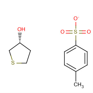 Structure of Thiophene-3-ol, tetrahydro-, 4-methylbenzenesulfonate, (R)-