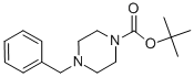 Structure of 1-BENZYL-4-BOC-PIPERAZINE