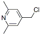 Structure of Pyridine,4-(chloromethyl)-2,6-dimethyl-