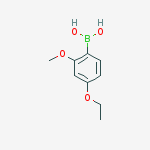 Structure of 4-ETHOXY-2-METHOXYPHENYLBORONIC ACID