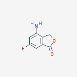 Structure of 4-Amino-6-fluoro-3H-isobenzofuran-1-one
