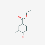 Structure of Ethyl 3-methyl-4-oxocyclohexanecarboxylate