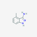 Structure of 1H-Indazole-3-methanol, 6-iodo-