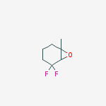 2,2-difluoro-6-methyl-7-oxabicyclo[4.1.0]heptane结构式