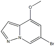 Structure of 6-broMo-4-Methoxypyrazolo[1,5-a]pyridine