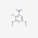 Structure of 2-Chloro-3,5-dimethoxyaniline