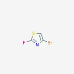 4-bromo-2-fluoro-1,3-thiazole结构式