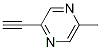 Structure of 2-ethynyl-5-Methylpyrazine