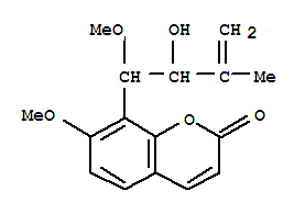 (?à)-Murracarpin结构式