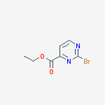 Structure of Ethyl 2-bromopyrimidine-4-carboxylate