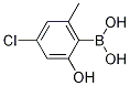 Structure of (4-CHLORO-2-HYDROXY-6-METHYLPHENYL)BORONIC ACID