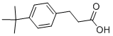 Structure of 3-(4-TERT-BUTYL-PHENYL)-PROPIONIC ACID