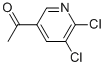 Structure of 1-(5,6-DICHLOROPYRIDIN-3-YL)ETHANONE
