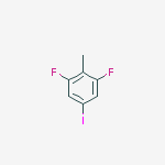 Structure of 1,3-difluoro-5-iodo-2-methylbenzene
