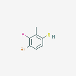 Structure of 4-BroMo-3-fluoro-2-Methylthiophenol