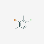 Structure of 2-Bromo-4-chloro-m-xylene