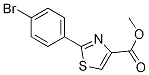 Structure of Methyl 2-(4-broMophenyl)thiazole-4-carboxylate