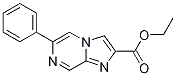 Structure of Ethyl 6-phenylimidazo[1,2-a]pyrazine-2-carboxylate