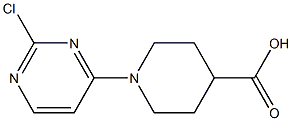 Structure of 1-(2-Chloropyrimidin-4-yl)piperidine-4-carboxylic acid