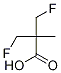 Structure of Propanoic acid, 3-fluoro-2-(fluoromethyl)-2-methyl-