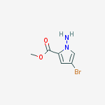 Structure of Methyl 4-broMo-1-aMinopyrrole-2-carboxylate hydrochloride