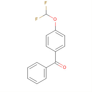 Structure of Methanone, [4-(difluoromethoxy)phenyl]phenyl-