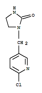 Structure of 1-[(6-Chloropyridin-3-yl)methyl]imidazolidin-2-one