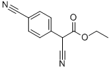 ETHYL 2-CYANO-2-(4-CYANOPHENYL)ACETATE结构式