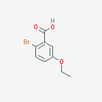 Structure of 2-bromo-5-ethoxybenzoic Acid