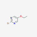 Structure of 2-bromo-5-ethoxypyrimidine