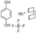 Structure of Cyclooctadiene(hydroquinone)rhodium(I)tetrafluoroborate