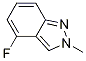 Structure of 4-Fluoro-2-methyl-2H-indazole