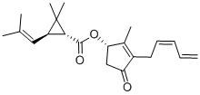 Structure of PYRETHRIN 1