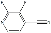 Structure of 2,3-difluoroisonicotinonitrile